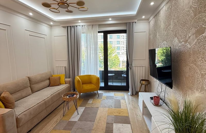 Rental of a bright 2-room apartment, 57 m², BW Aria, Belgrade Waterfront, Belgrade, Serbia